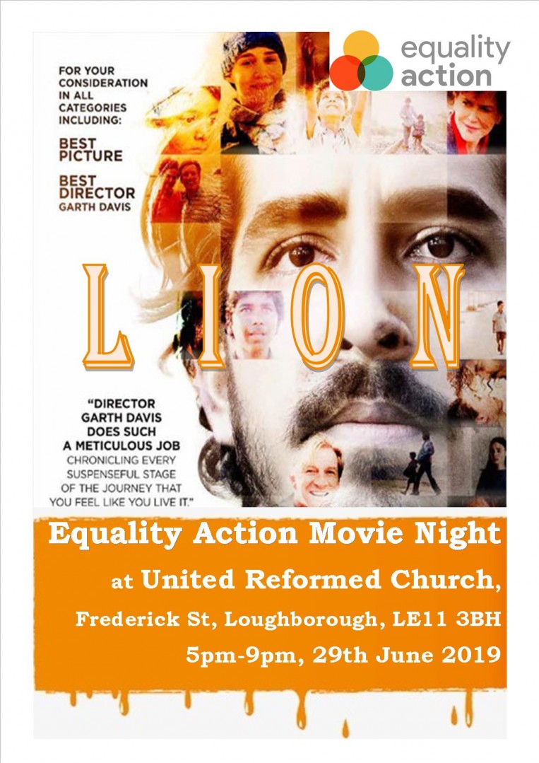 50 years celebrations for Equality Action 1969-2019 - Movie night "Lion"